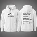 #12 DEAR PERSON ZIPPER Hoodie