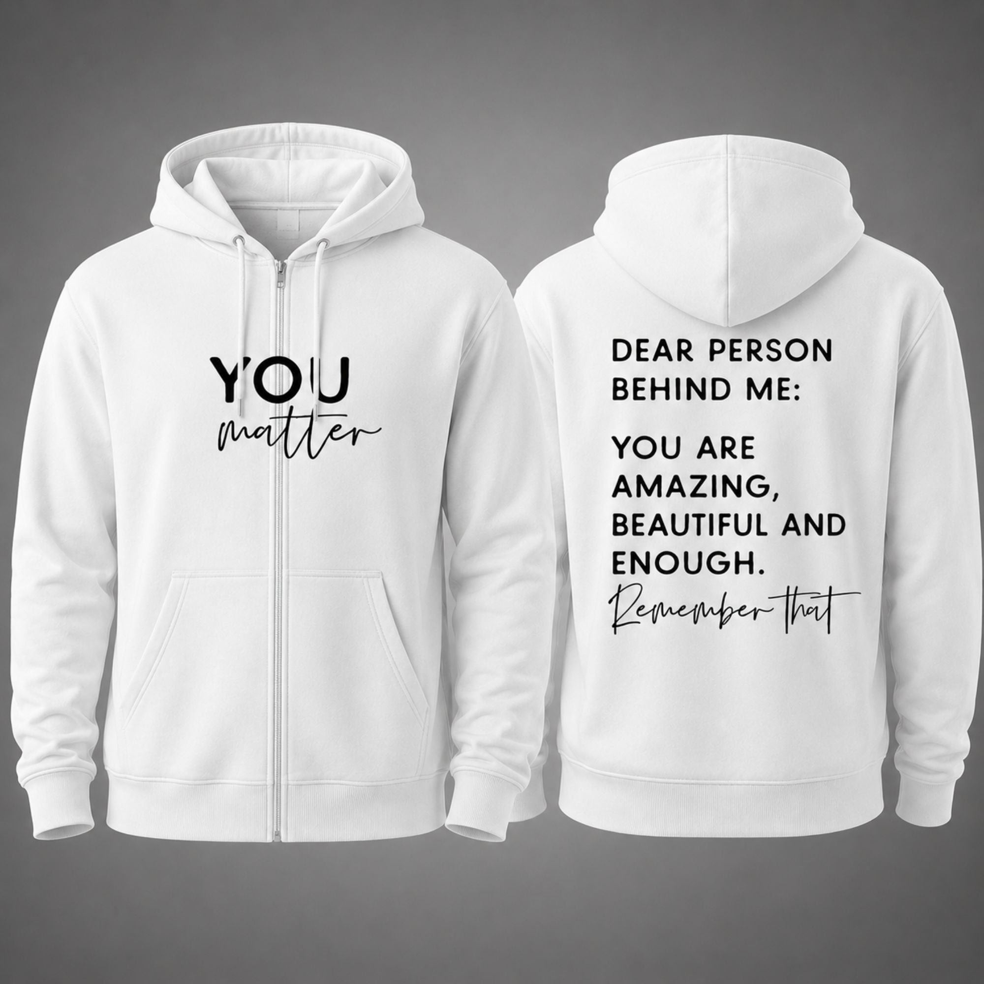 #12 DEAR PERSON ZIPPER Hoodie