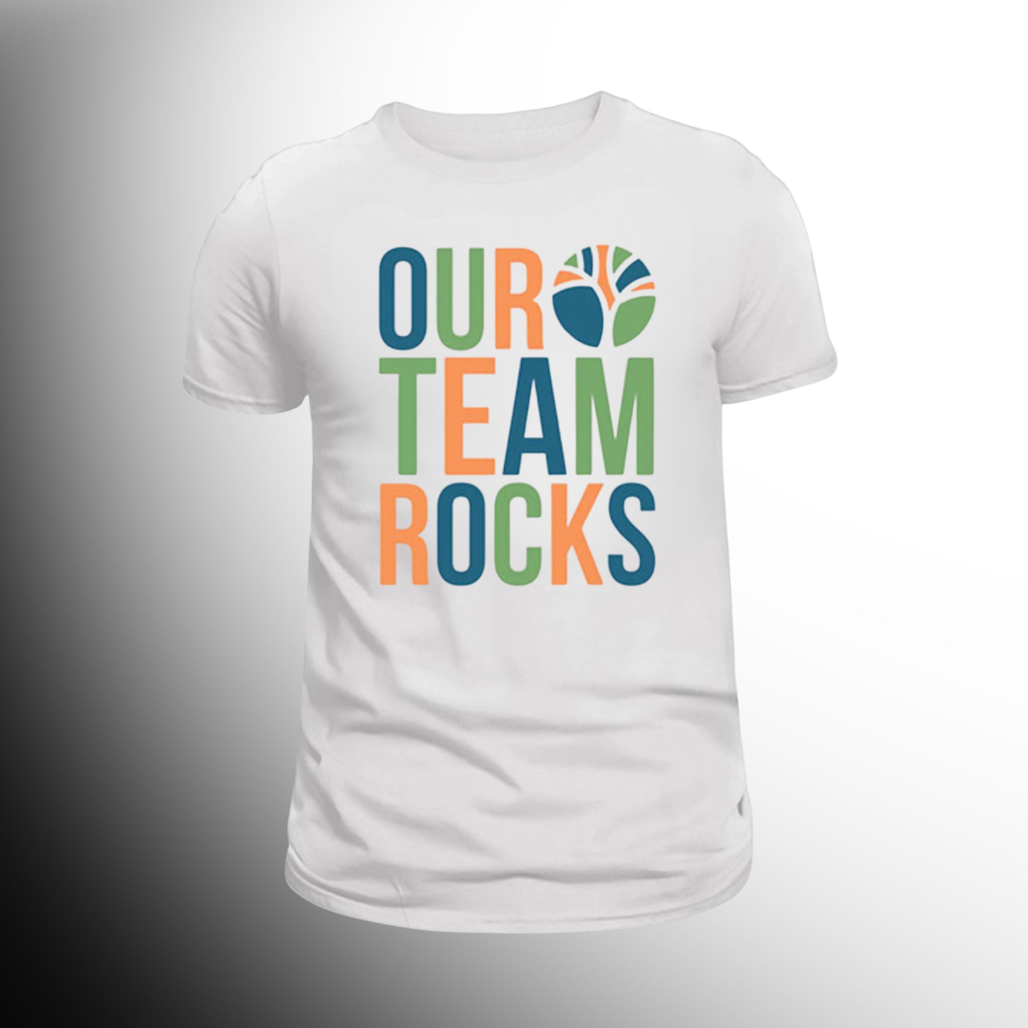#51 Our Team Rocks t-shirt