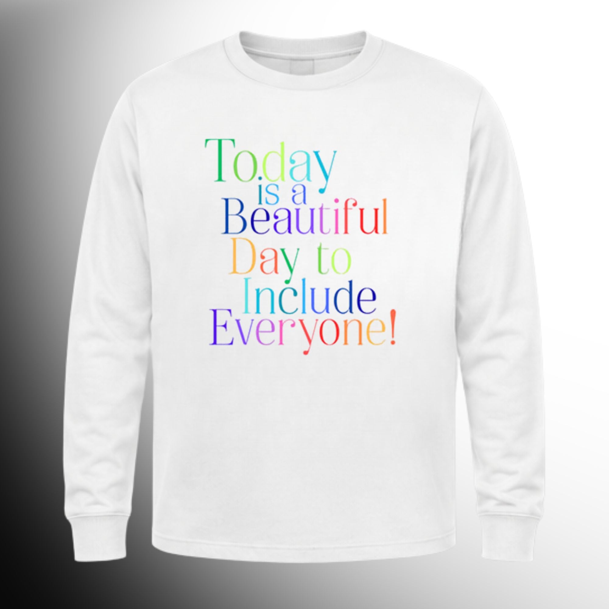 #53 Beautiful Day  long sleeve t-shirt