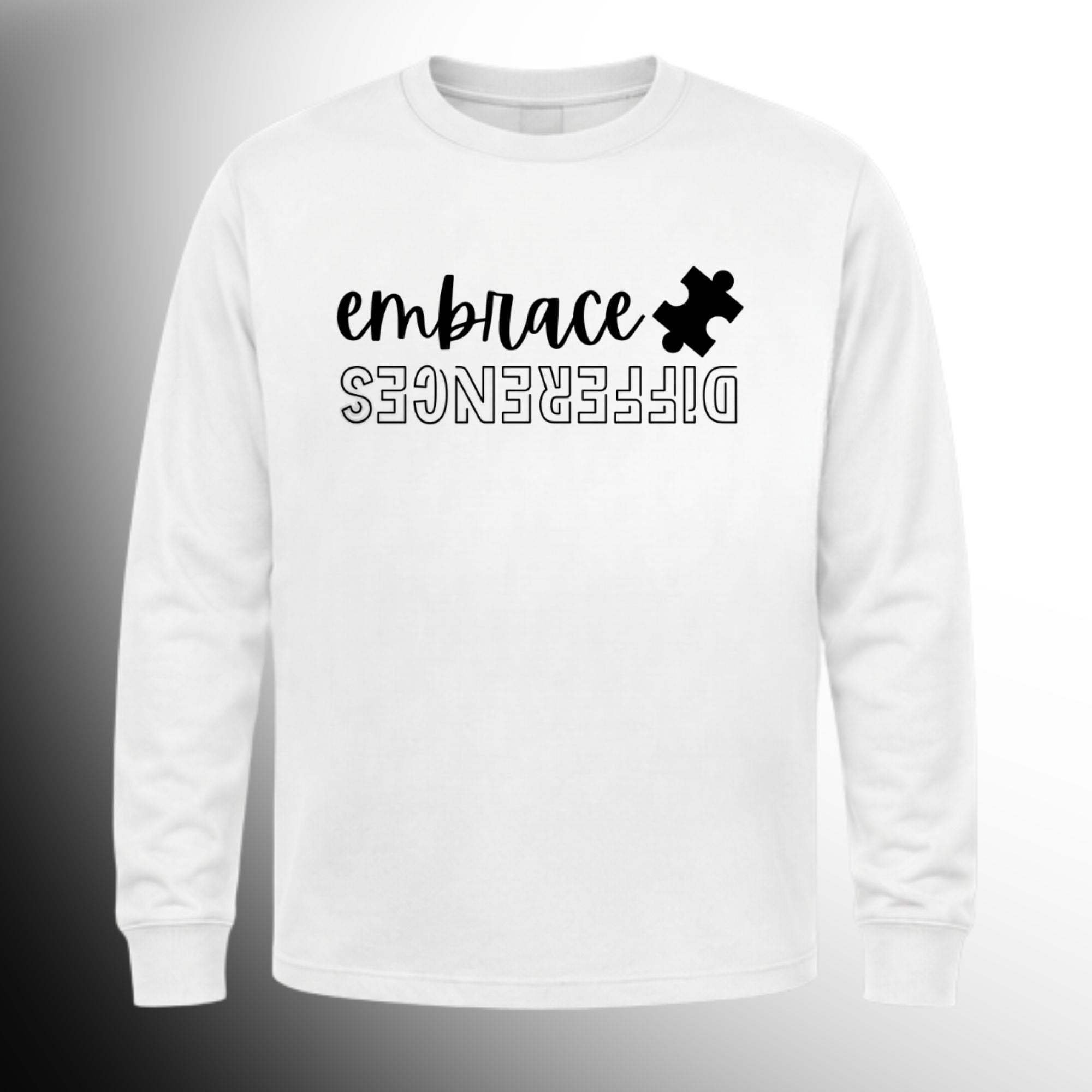 #71 Embrace Differences long sleeve t-shirt